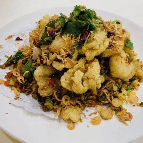 Fried Chinese Cauliflower