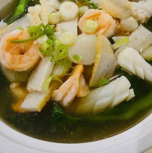 Seafood Tofu Soup
