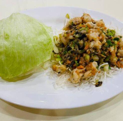 Chicken Lettuce Wrap