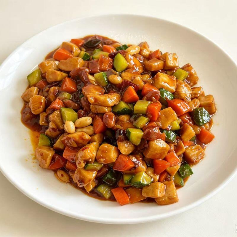 L8. Kung Pao Chicken (peanuts)