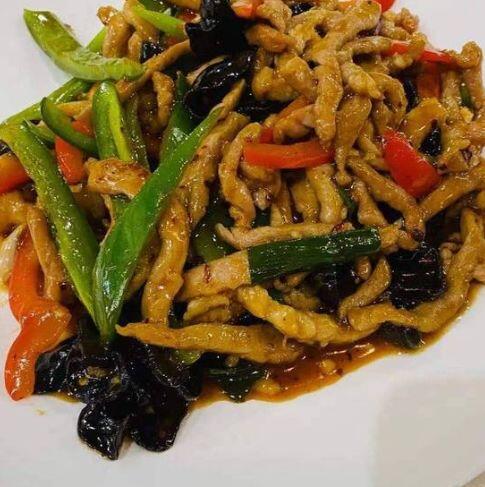 K1. Spicy Pork w. Garlic Sauce